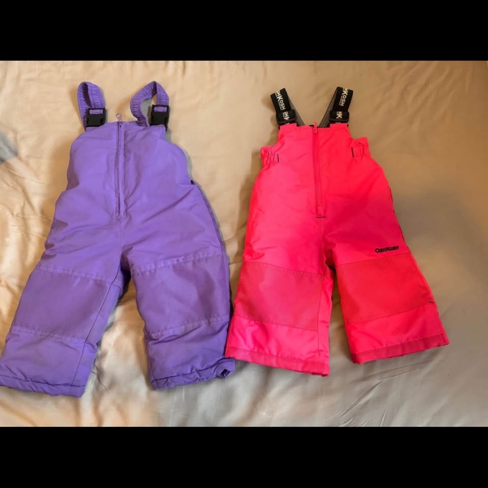 OshKosh B'gosh Vibrant Snow Bibs Set